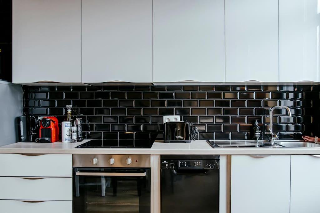Le Retro Chic - Grand Duplex Pour 6 Dans Le Centre Liège Exterior foto