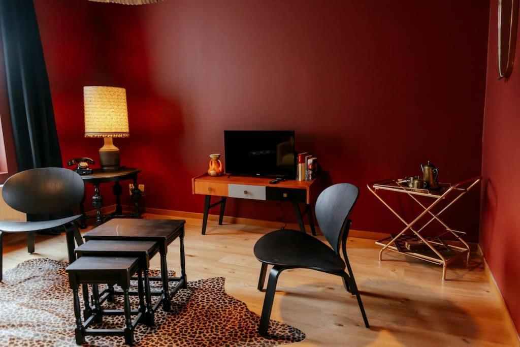 Le Retro Chic - Grand Duplex Pour 6 Dans Le Centre Liège Exterior foto